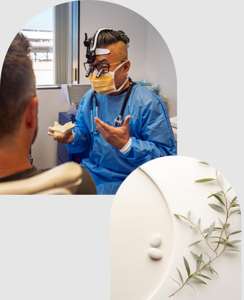 Dentist Explaining Dental Treatment Options to a Patient