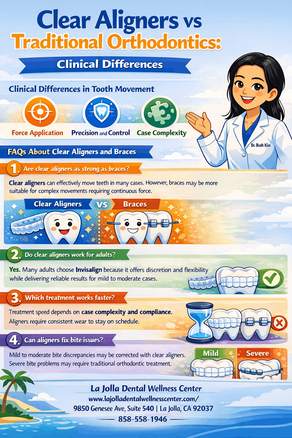 Clear Aligners vs Traditional Orthodontics: Clinical Differences