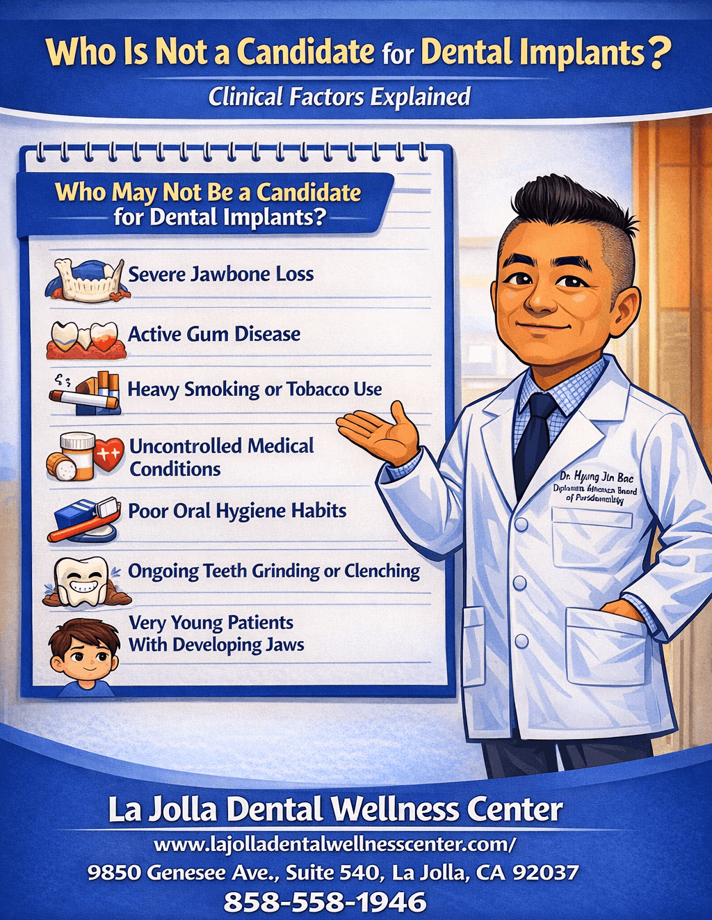 Who Is Not a Candidate for Dental Implants? Clinical Factors Explained